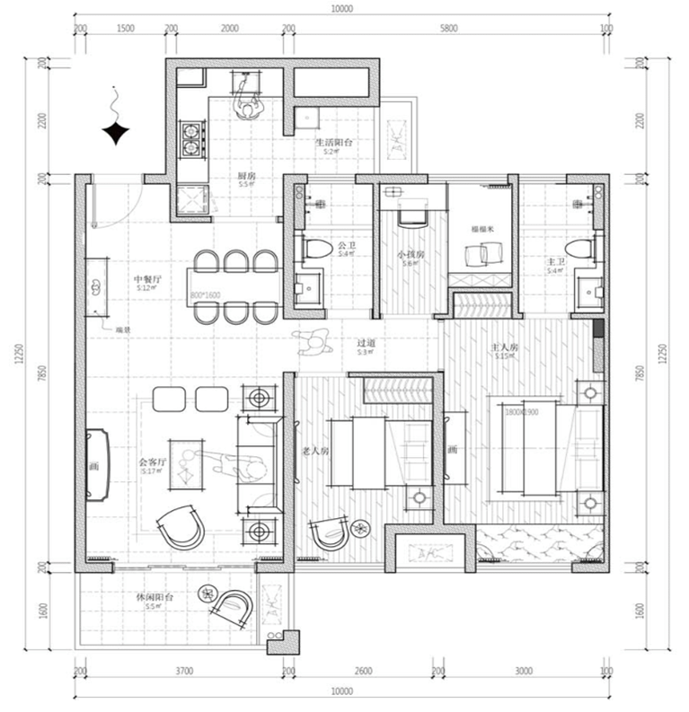【别墅】石头兄弟新作,银宸·半山墅|家装空间