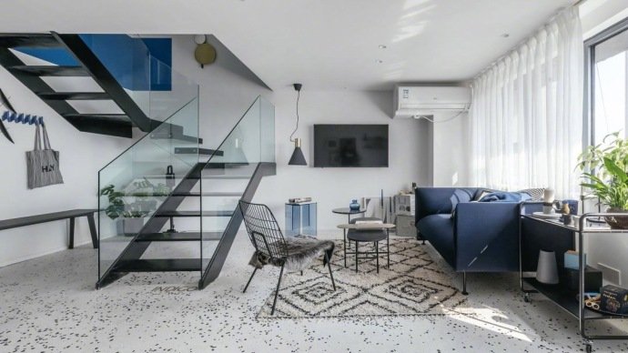 【公寓】65m² LOFT小公寓设计案例 ​​​​|家装空间