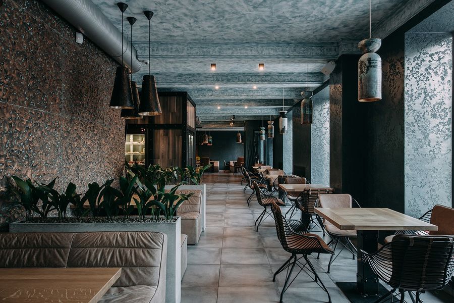【餐饮】乌克兰 野蛮餐厅,Alexander Kovpak|餐饮空间